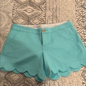 Lilly Pulitzer buttercup stretch shorts